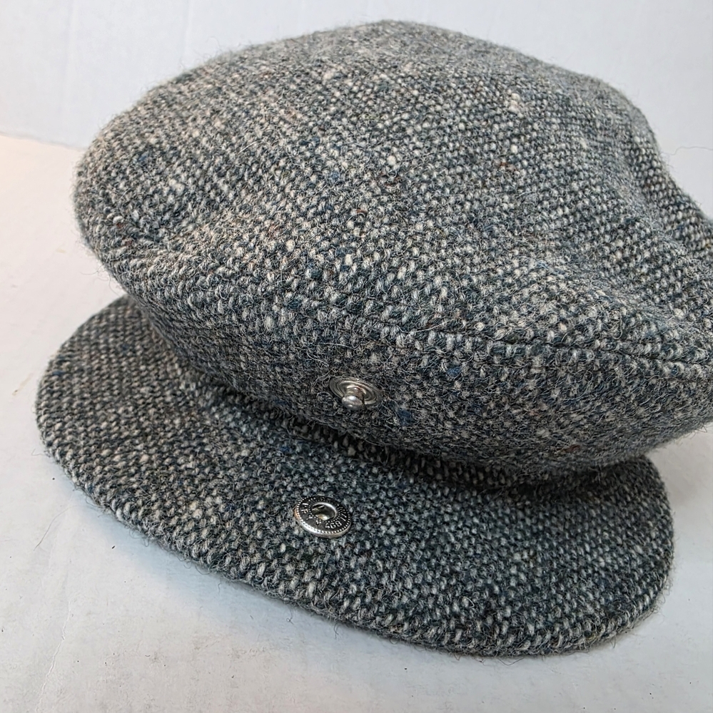 JONATHAN RICHARD Donagel Tweed Woven Cap Large. Vintage - Picture 5 of 12